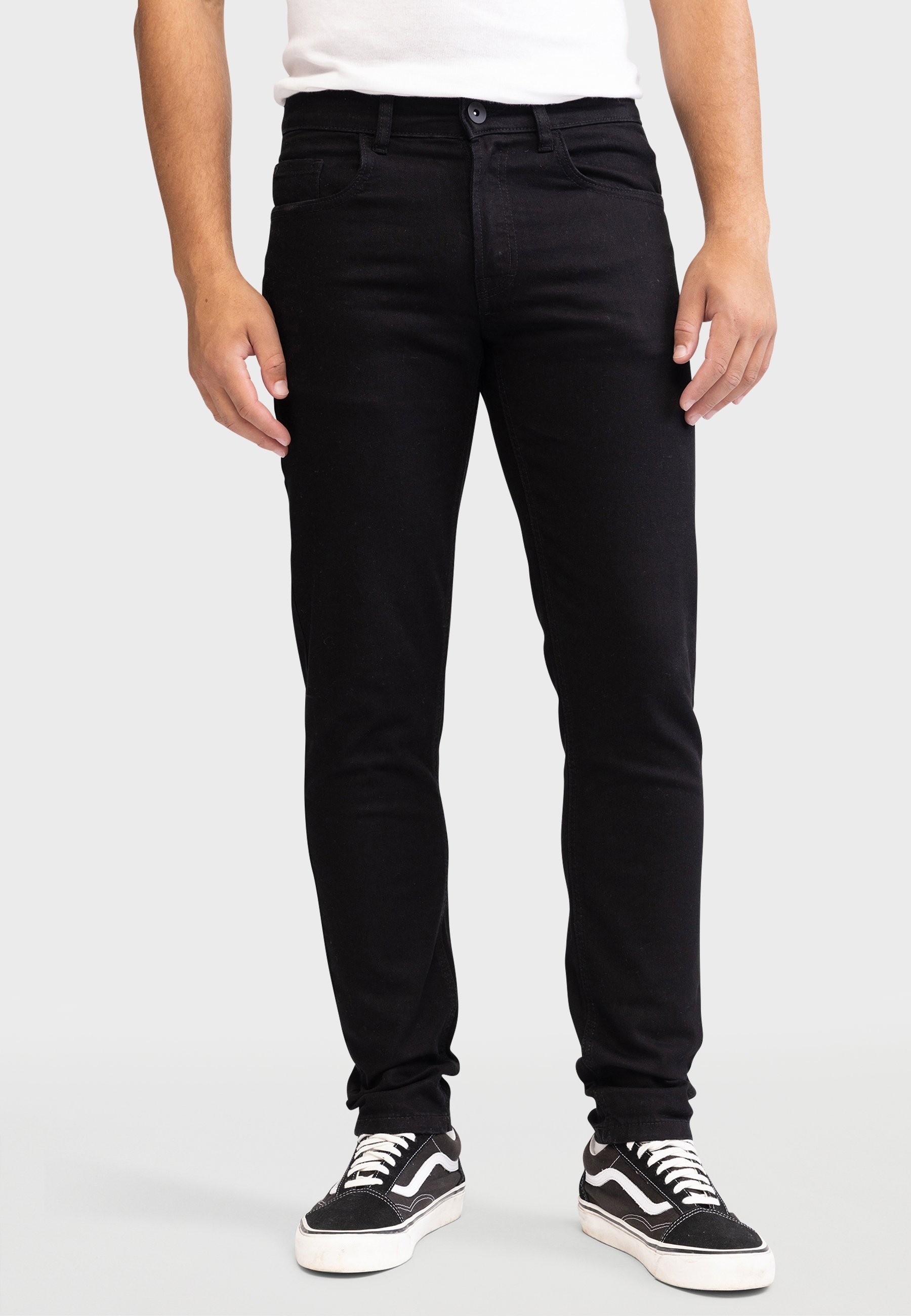 Redefined Rebel COPENHAGEN - Jean coupe skinny - noir profond