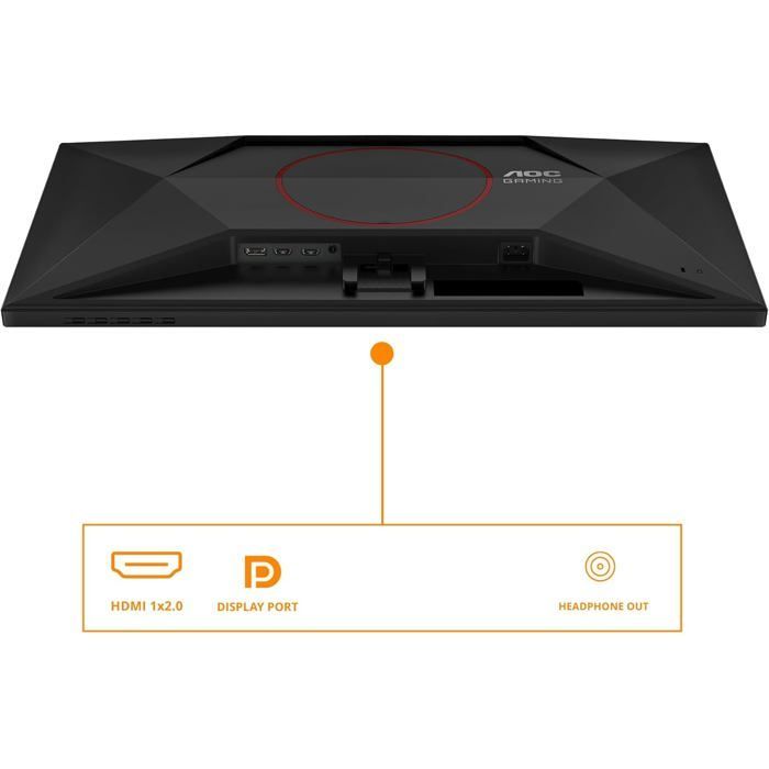 Monitor Gamer de 27 polegadas - AOC - Q27G42Ze - 240Hz - IPS Rápido - 0,3ms MPRT - HDR10 - Compatível com G-Sync - 2560x1440