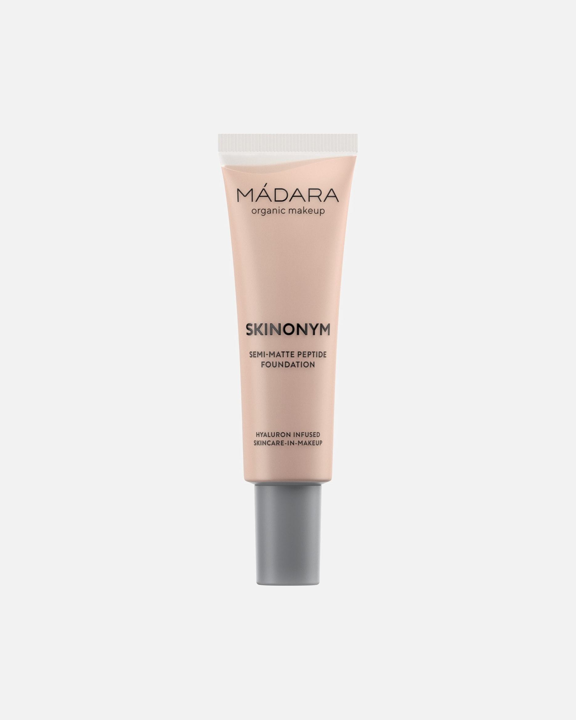 MÁDARA Foundation SKINONYM Semi-Matte Peptide Foundation, br. 15 STONE - 30 ml