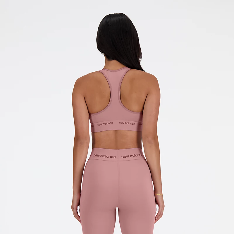 NB Sleek Sport-BH für Damen mit mittlerem Halt – Rosenholz