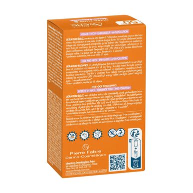 Avène Ultra Fluid Radiance SPF50 -aurinkovoide, kirkastava 50 ml 50 ml
