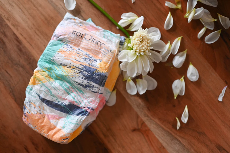 Kolorky Day Brushes wegwerp ECO luiers
