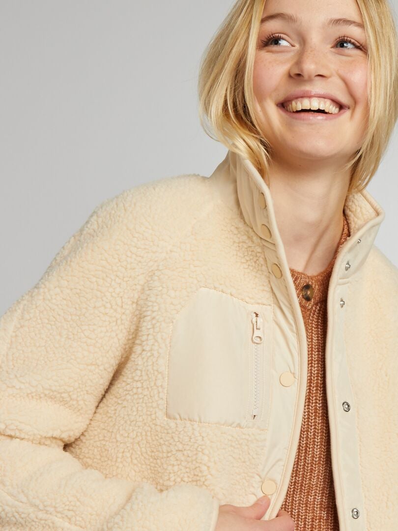 Sherpa-jas - BEIGE