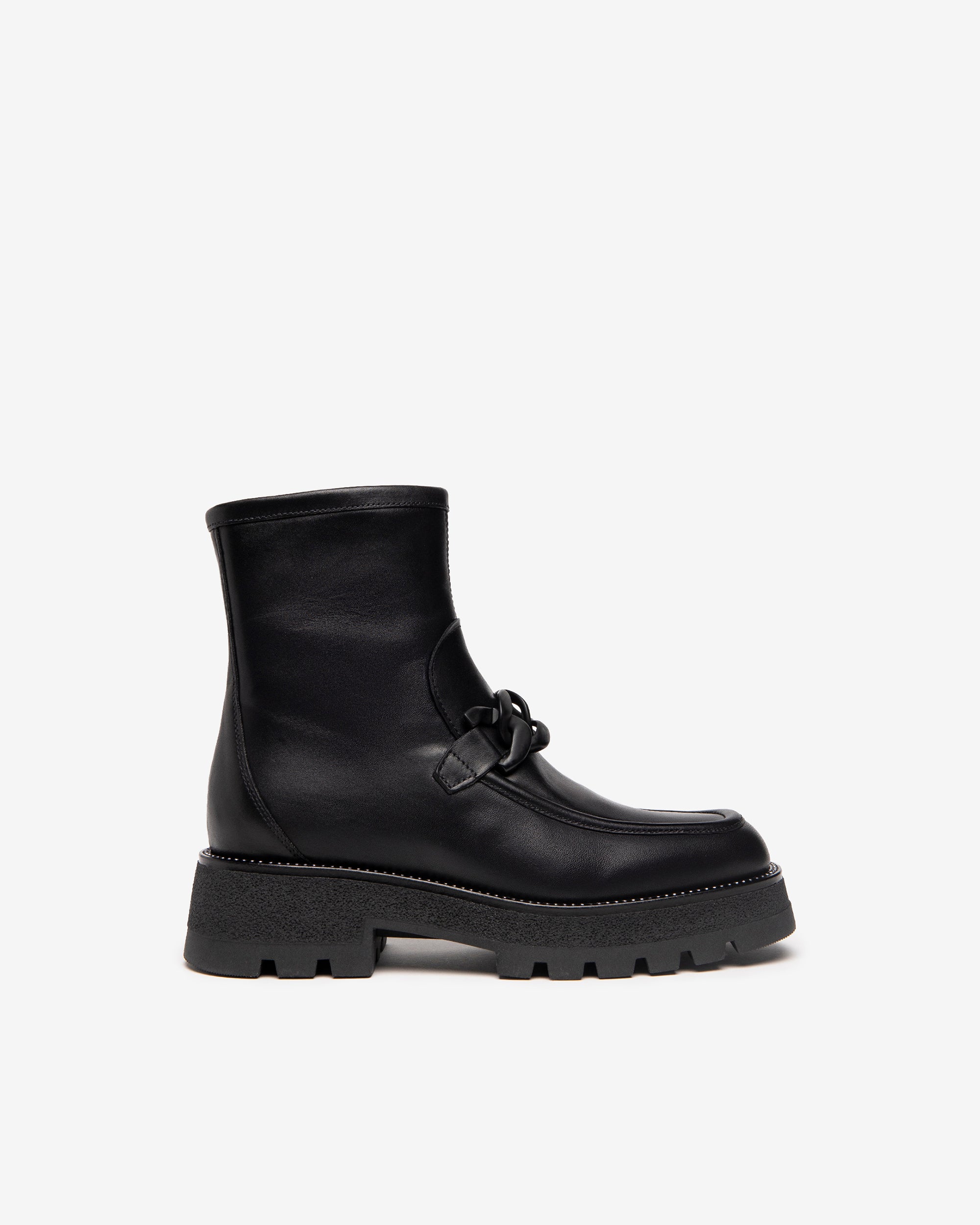  Damen-Ankle-Boots aus Leder
