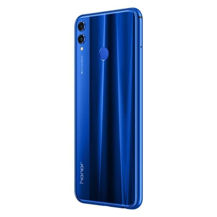 Smartphone HONOR 8X, Azul, 64GB - Tela FHD+ de 6,5