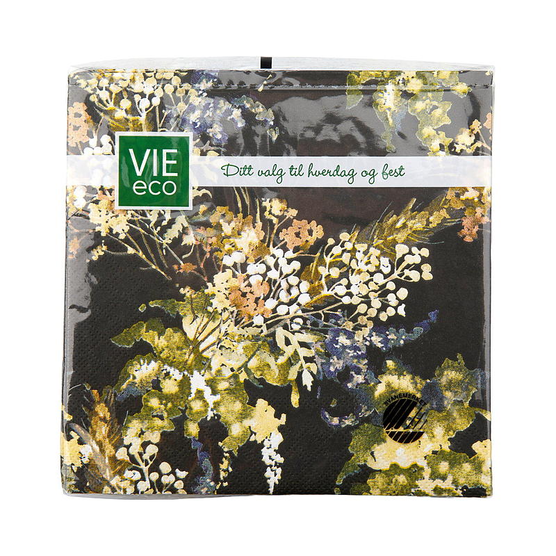 Vie Eco Servietten, 20er-Packung, 33 x 33 cm