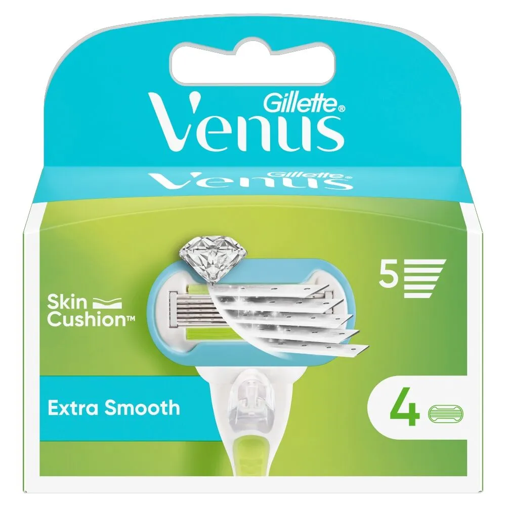 Gillette For Women Maszynka Venus Extra Smooth Wkłady