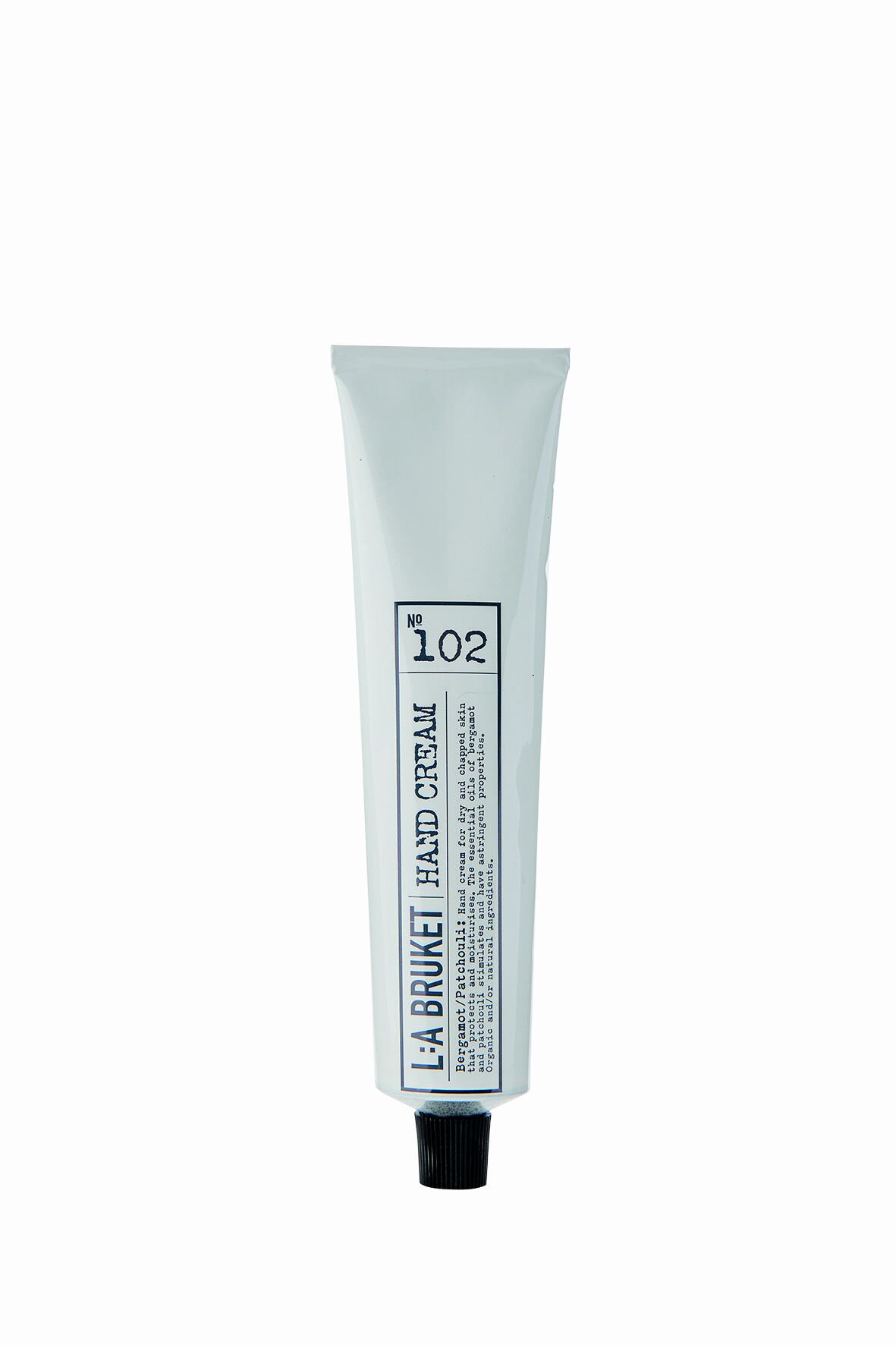 102 Cremă de mâini Bergamot/Paciuli 70 ml - L:a Bruket