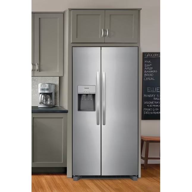 Frigidaire Side-by-Side koelkast van 740 liter met ijsmaker (vingerafdrukbestendig roestvrij staal) ENERGY STAR