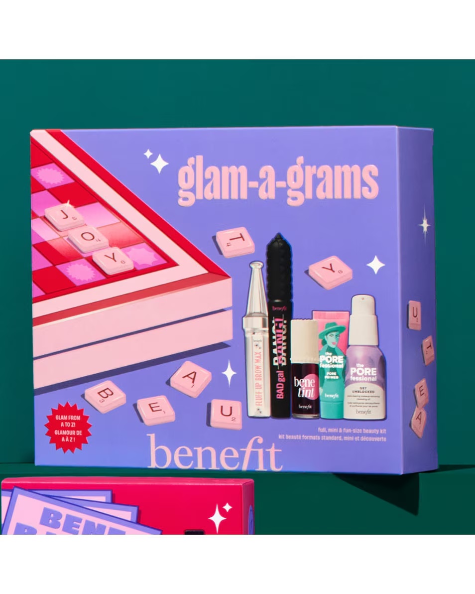 BENEFIT COSMETICS Colecția de sărbători Glam-A-Grams - Set de machiaj Kerst