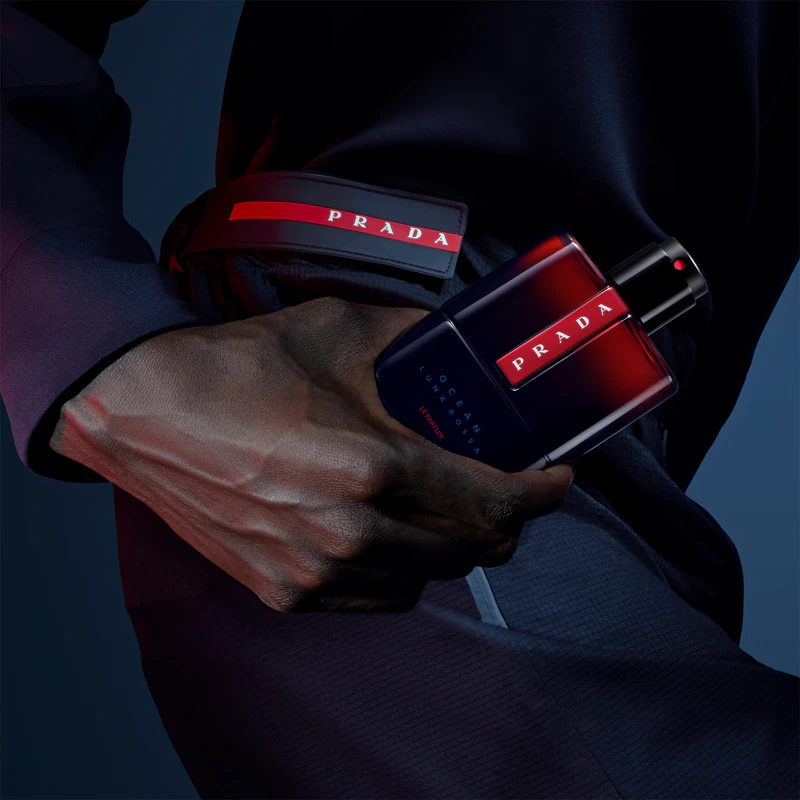 Perfume Prada Luna Rossa Ocean recarregável para homens