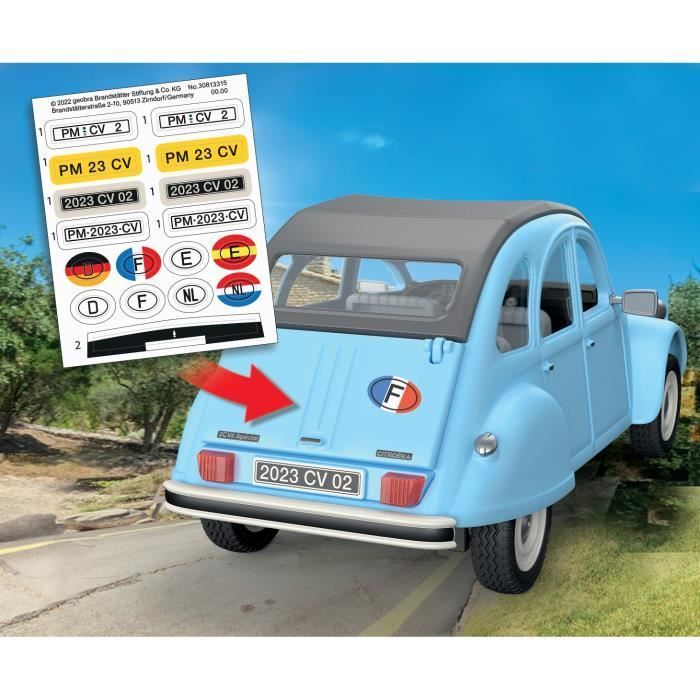 PLAYMOBIL 70640 Citroën 2CV, Classic Cars, Collectible Car, Adult, 3 Figures