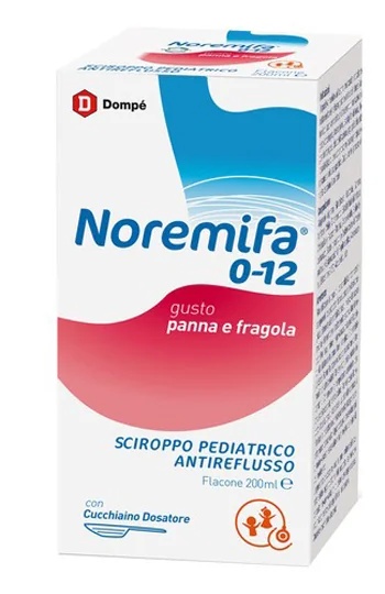 DOMPÉ Noremifa 0-12 Siroop 200 ml Voedingssupplement tegen reflux voor kinderen