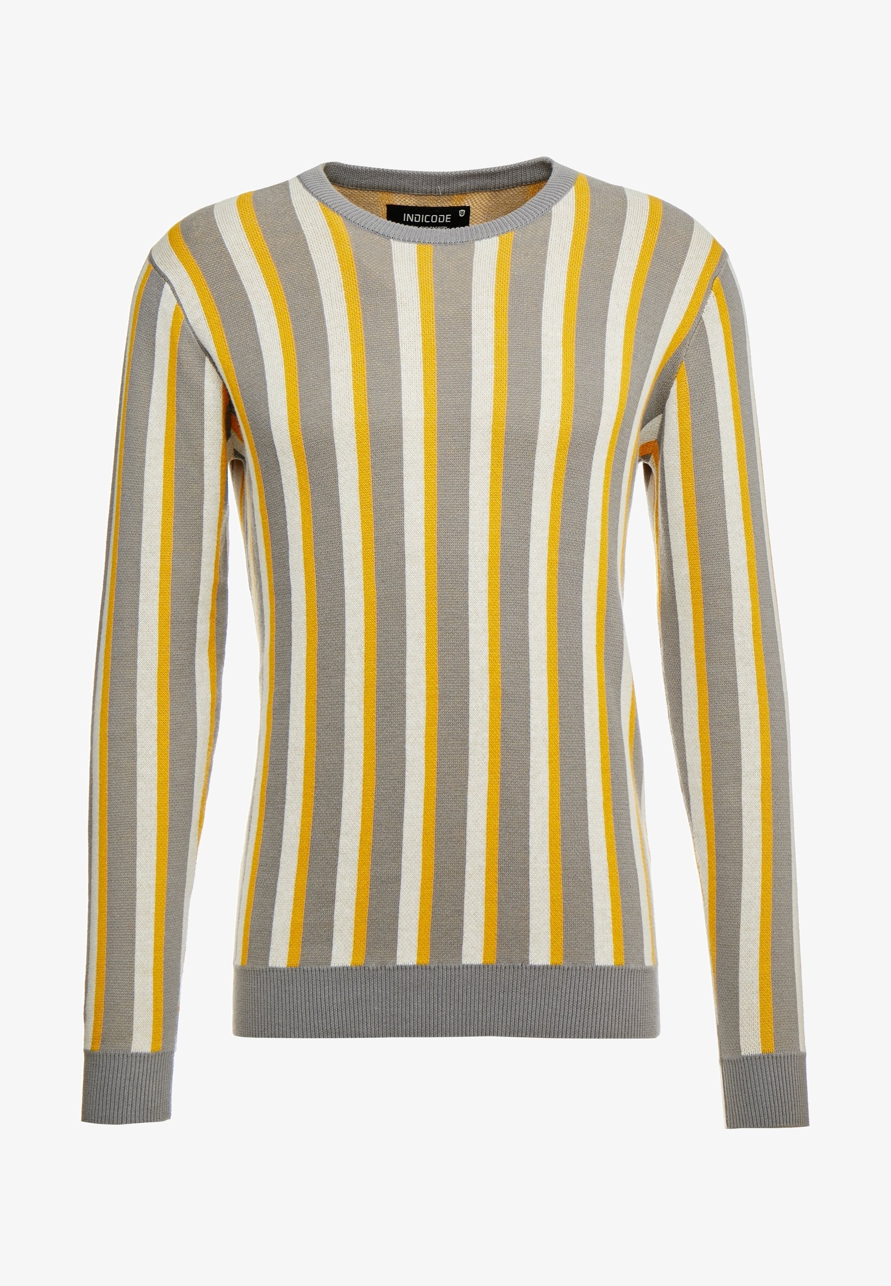 Svetr INDICODE JEANS - světle šedý