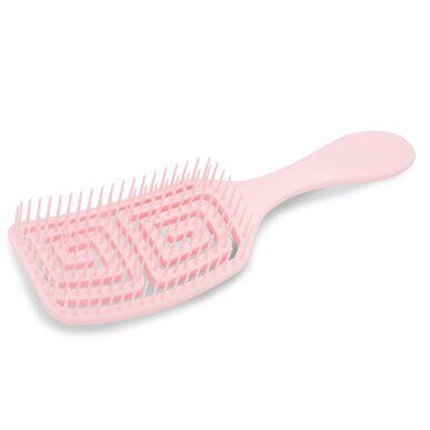 Beauty List Extra flexibilní kartáč na vlasy světle růžový 1 kus 1 kus