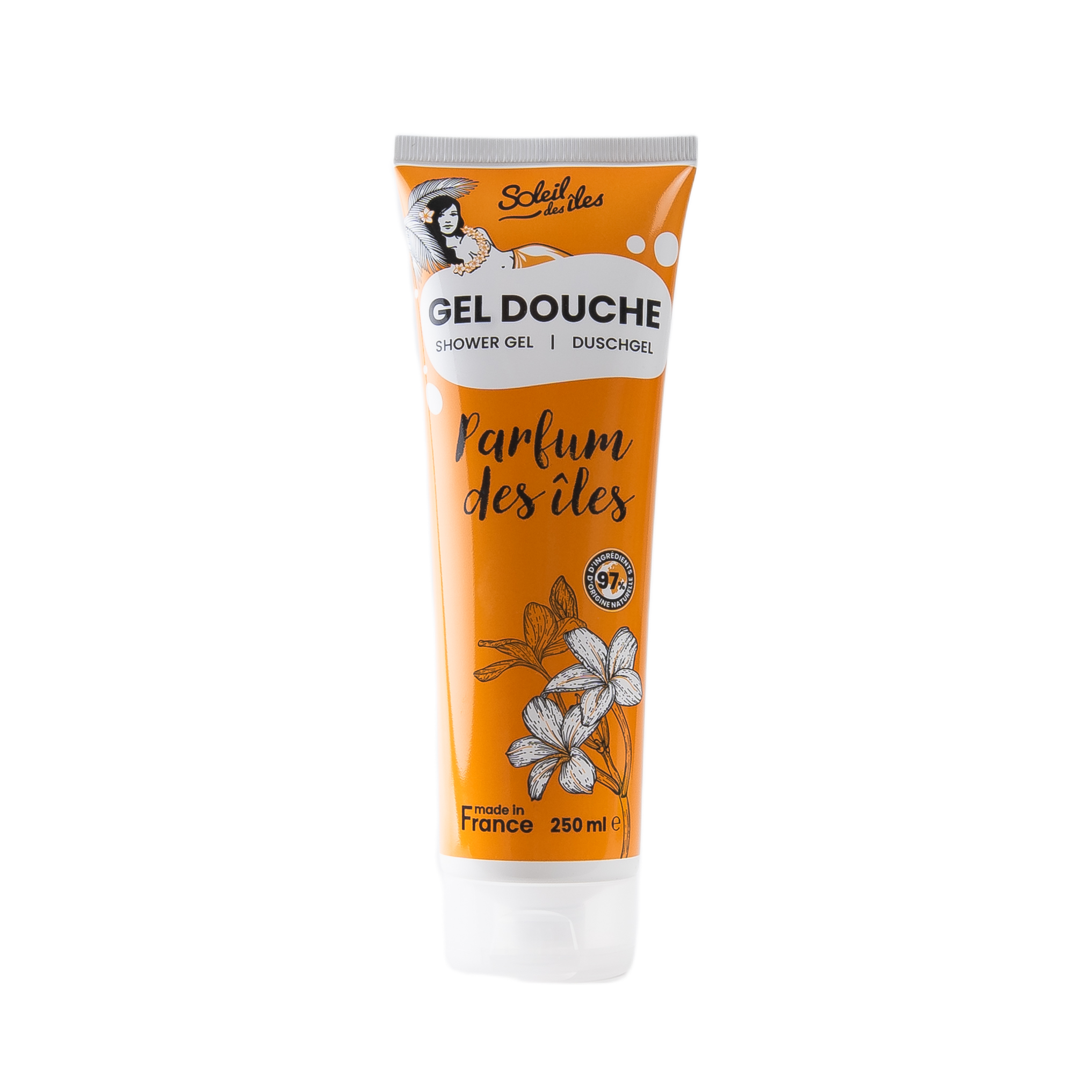 Sprchový gél Island Fragrance vo forme tuby Kúpeľové gély a mydlá