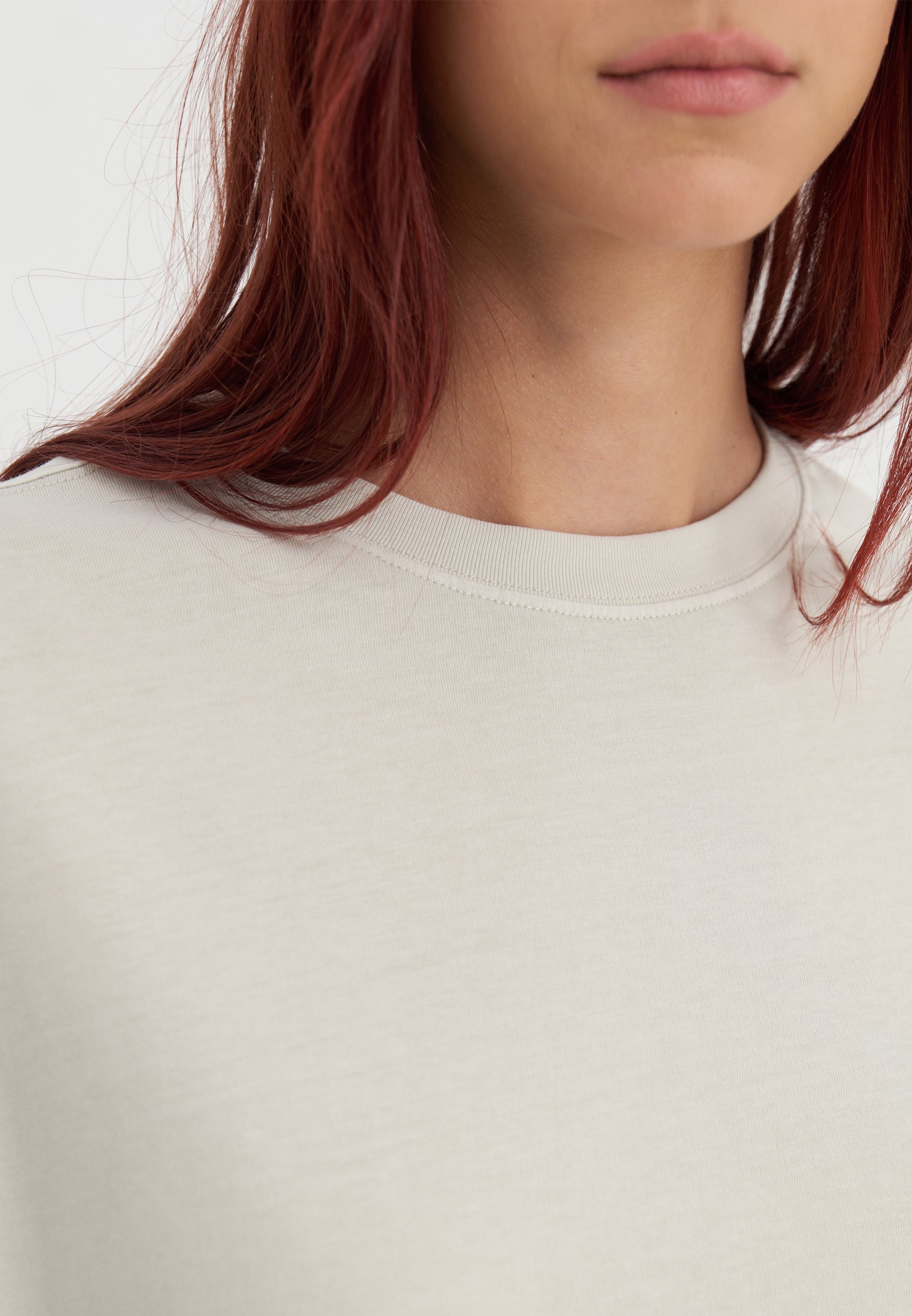 Even&Odd top met lange mouwen - grijs