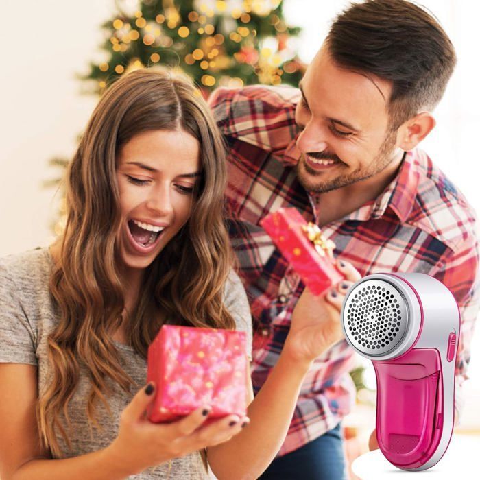 Rasoir Anti Bouloche - HYKJSIDE - Anti Bouloche Vetement de USB Rechargeable - Avec 2*Lame de Rechange,Brosse Vêtements Anti Poils