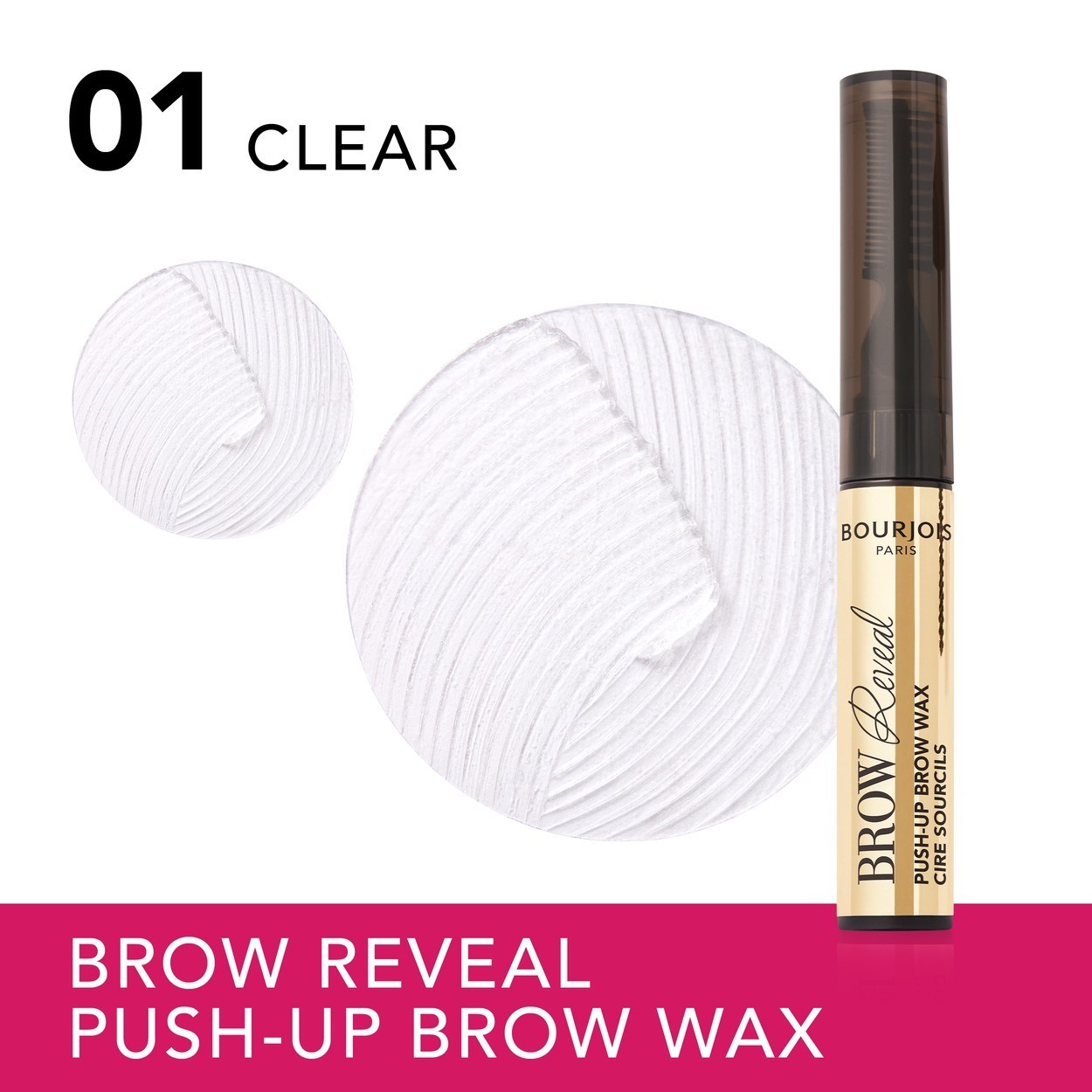 Stylingový vosk na obočie Bourjois Brow Reveal Push-up - 6 g