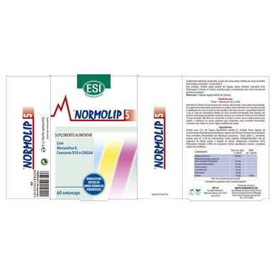 ESI-glukoositason lisäravinne Normolip 5 60 kapselia