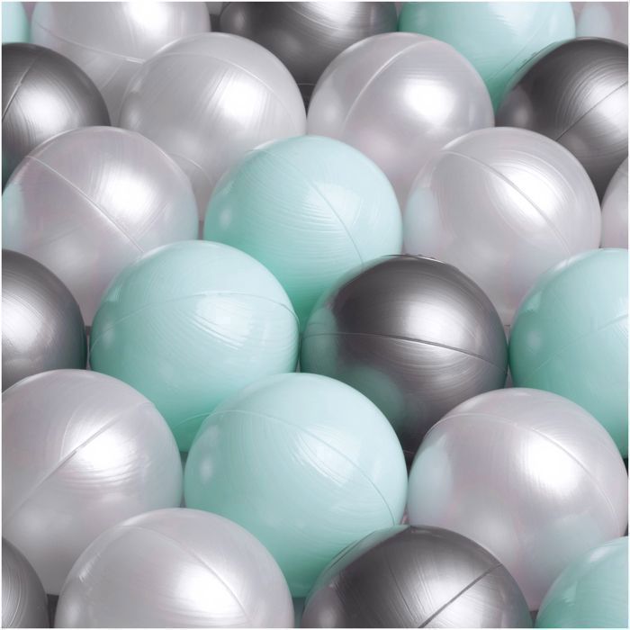 MISIOO ball pit 90x30 cm blue corduroy