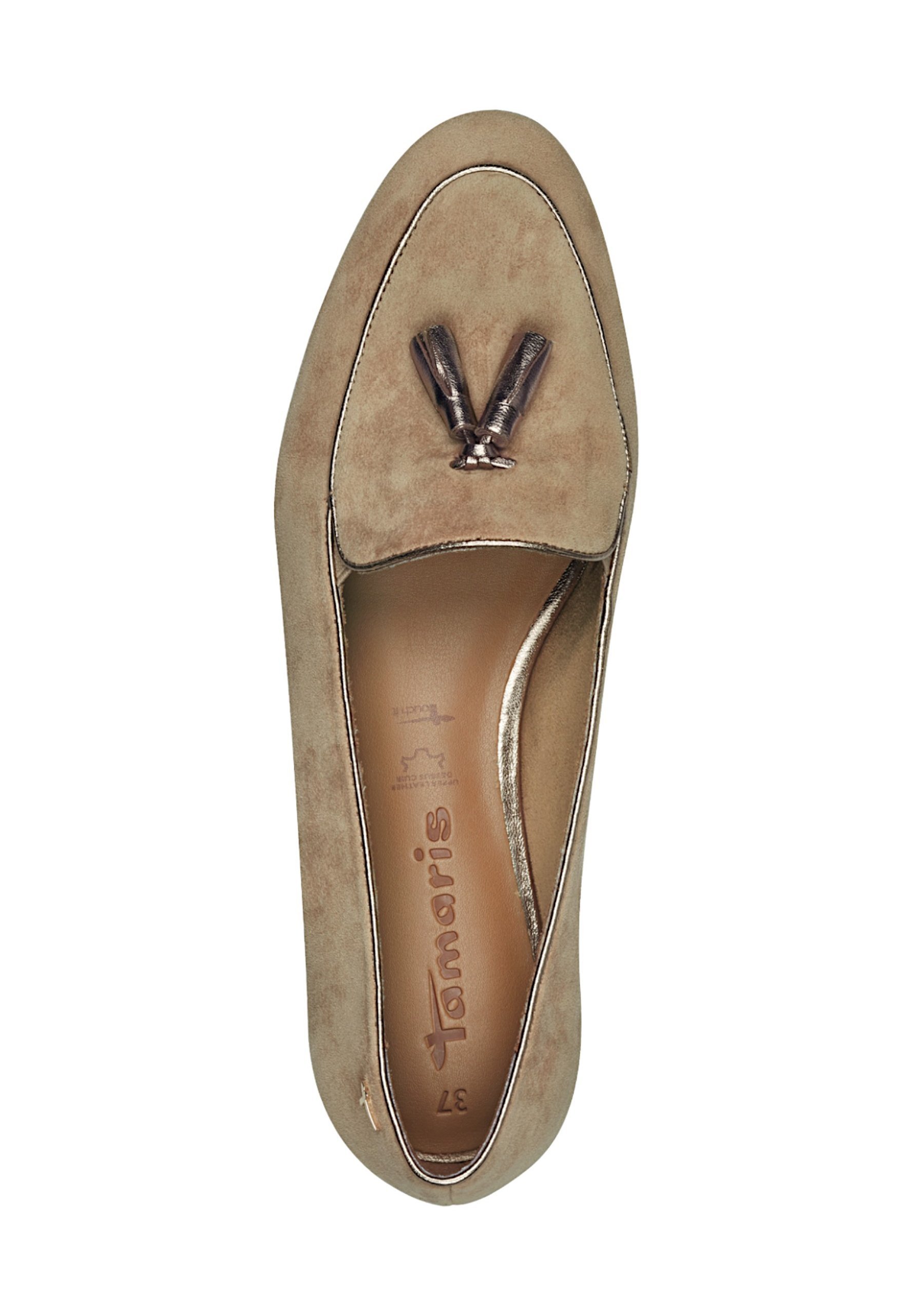 Tamaris Slip-ons - pettine color cuoio
