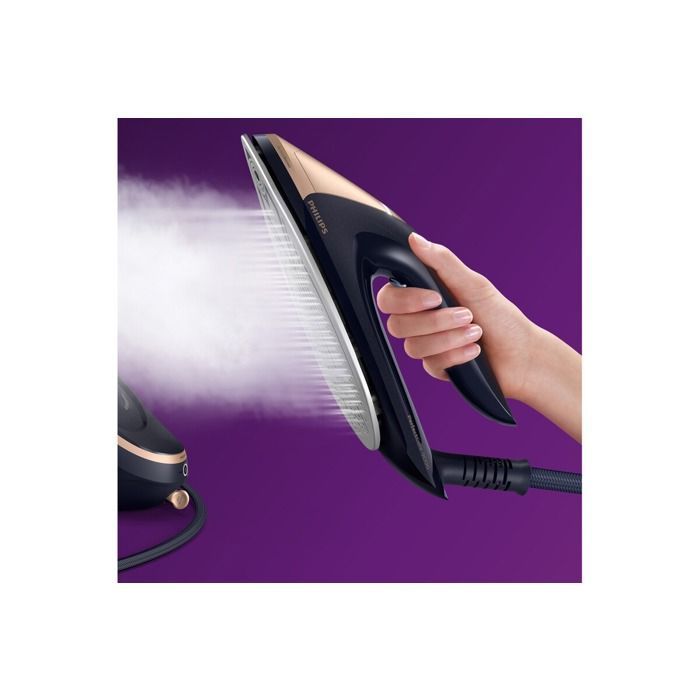Philips PerfectCare - Station de repassage vapeur - Semelle en céramique - 180 g/min - 9 bars - 3100 W - Noir