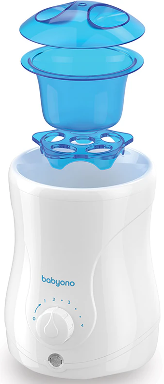 Aquecedor e esterilizador de mamadeiras multifuncional 2 em 1 BabyOno Get Ready