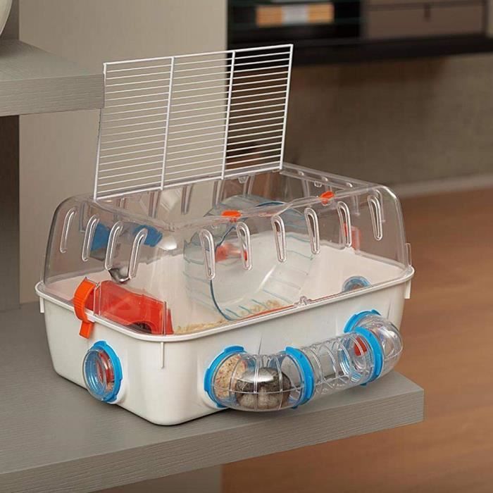 Spielkäfig für Hamster 40,5 x 29,5 x 22,5 cm – Aus Kunststoff – FERPLAST