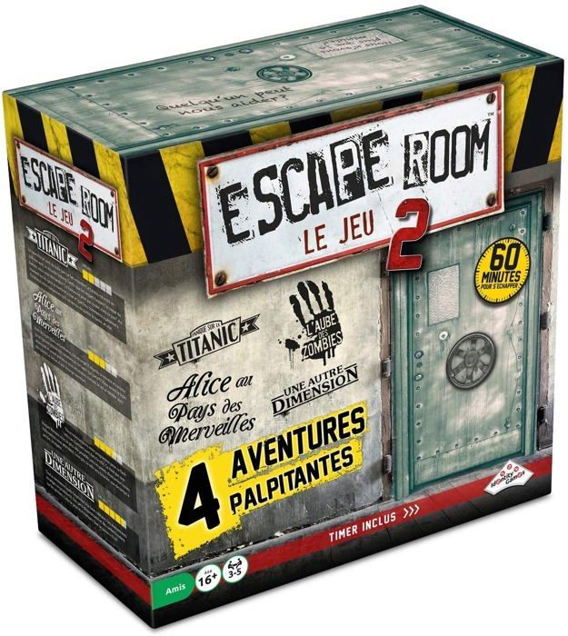 Escape Games 2 - Coffret 4 jeux