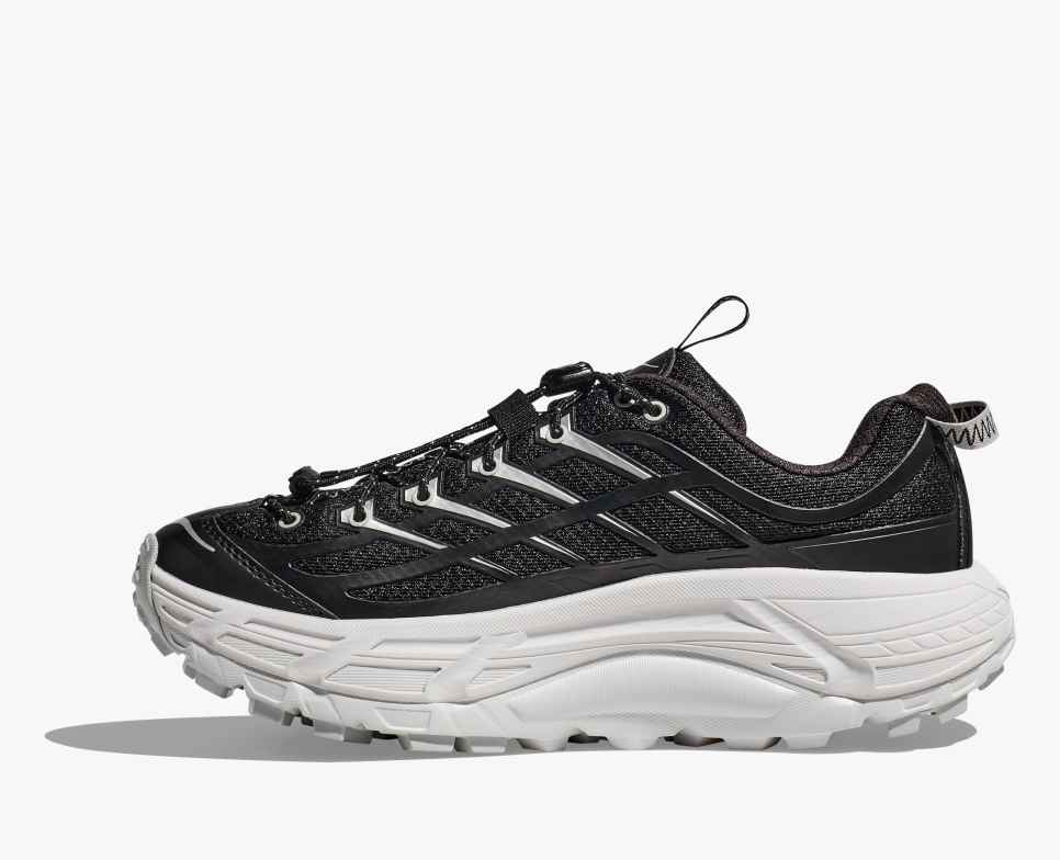 HOKA Mafate Three2 Negro / Gris Cósmico
