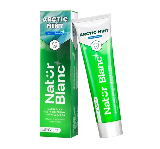Sylveco Natur Blanc odświeżająca pasta do zębów Arctic Mint 100ml