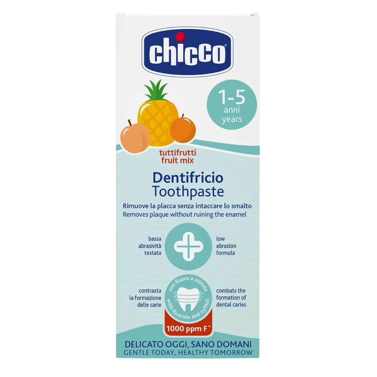 CHICCO Chicco Tuttifrutti Zubní-Nudeln 12M+ Tuttifrutti