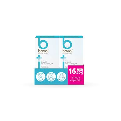 Barral Pack DermaProtect krema proti srbenju 2x100ml 2x100ml