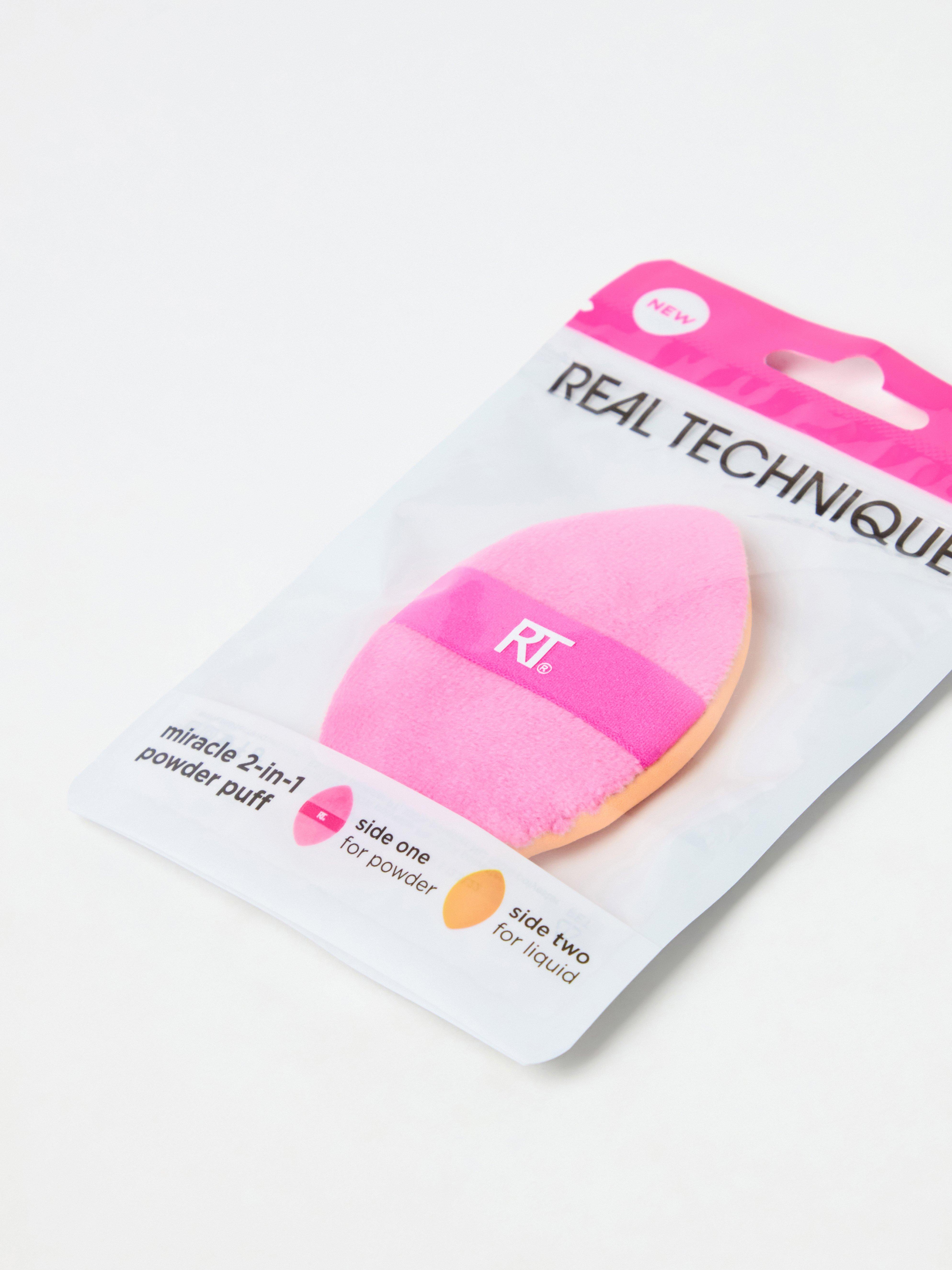 Real Techniques 2 em 1 Miracle Powder Puff Sem cor