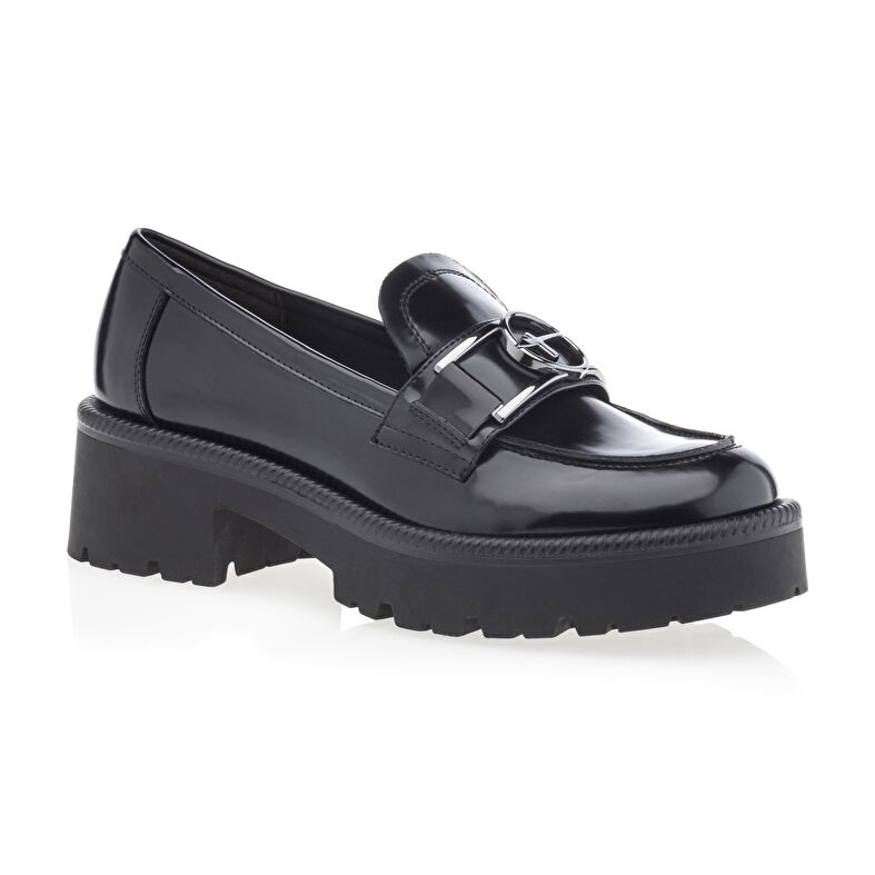 Mocassins / chaussures bateau Femme Noir