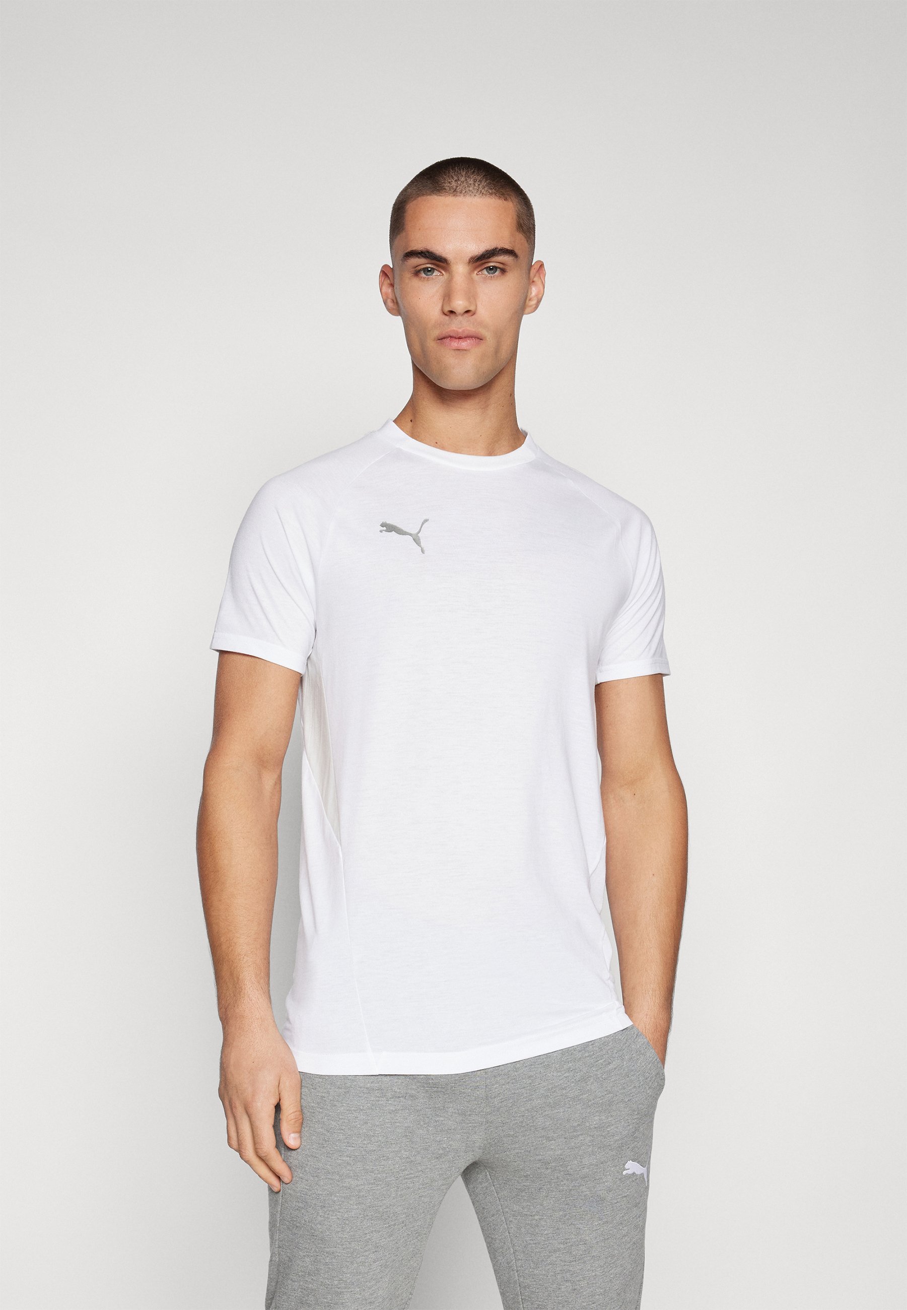 T-shirt Puma imprimé blanc