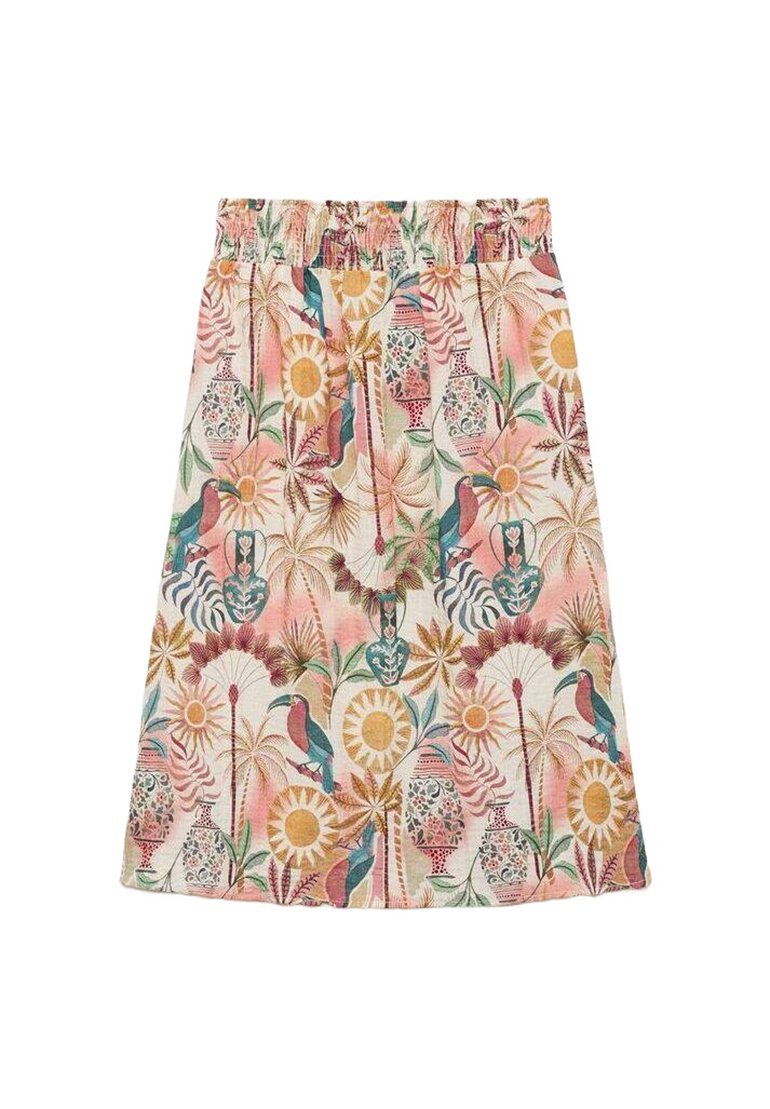 Mango Kids IMPRIMÉE - Jupe longue - pink