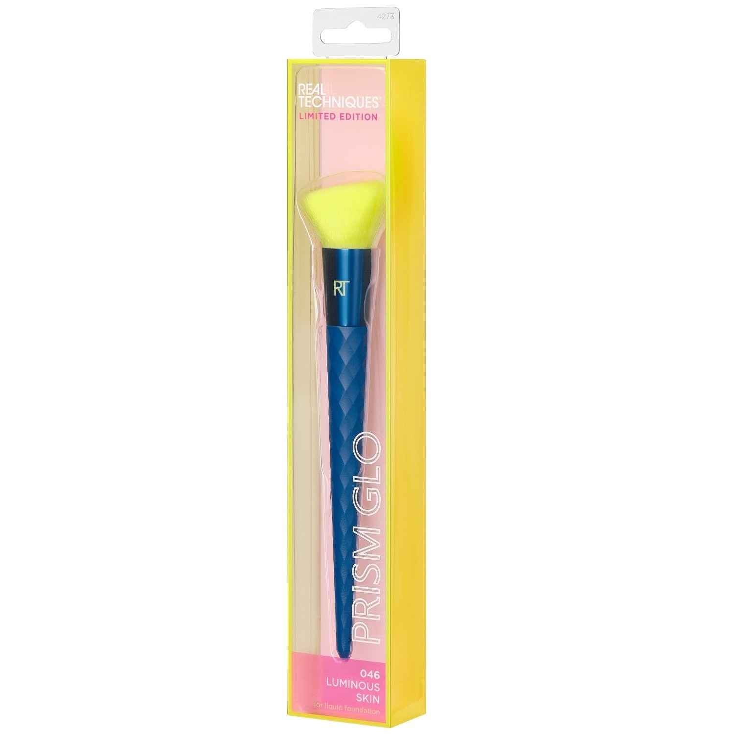 Real Techniques Puderpinsel Prism & Glo svetleč čopič za kožo -