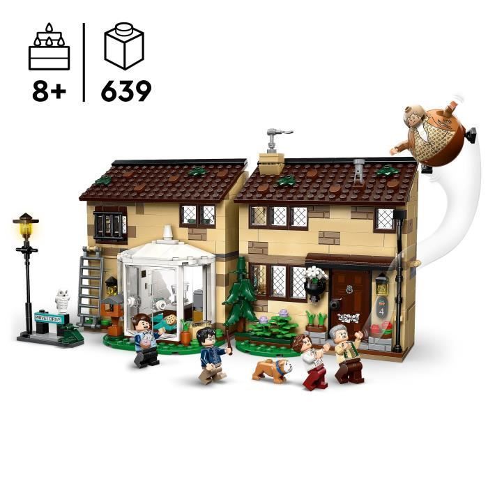 LEGO Harry Potter 76451 Privet Drive: Aunt Marge's Visit - Toy for Boys Ages 8+