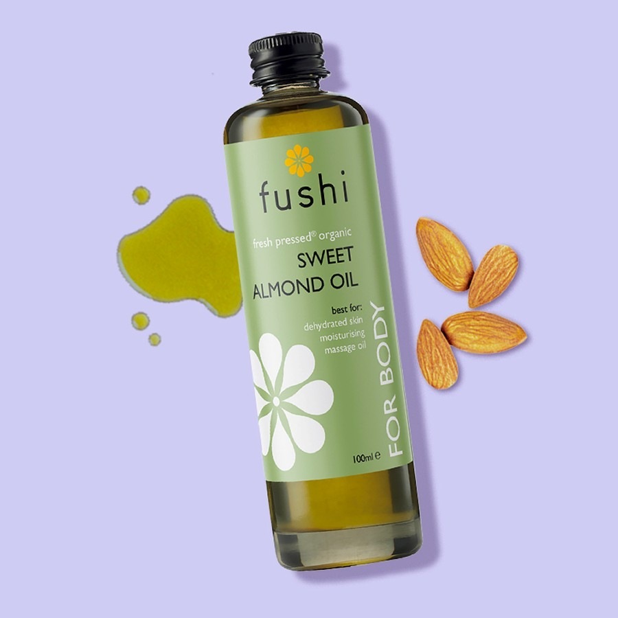 „Fushi“ saldžiųjų auksinių migdolų veido aliejus – 100 ml