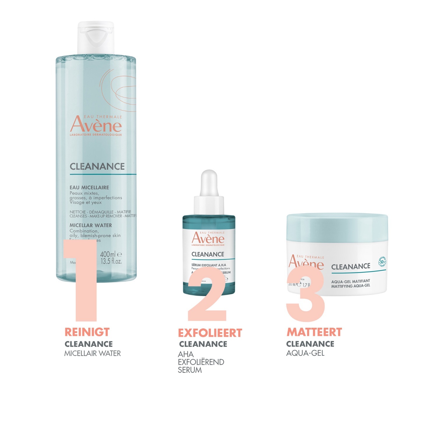 Avène micelarna voda za čišćenje - 400 ml