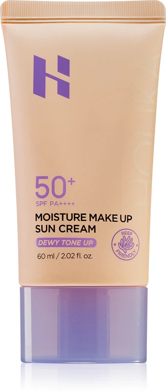 Holika Holika Moisture Make Up Sun Cream заштитна тонирана крема за лице SPF 50+