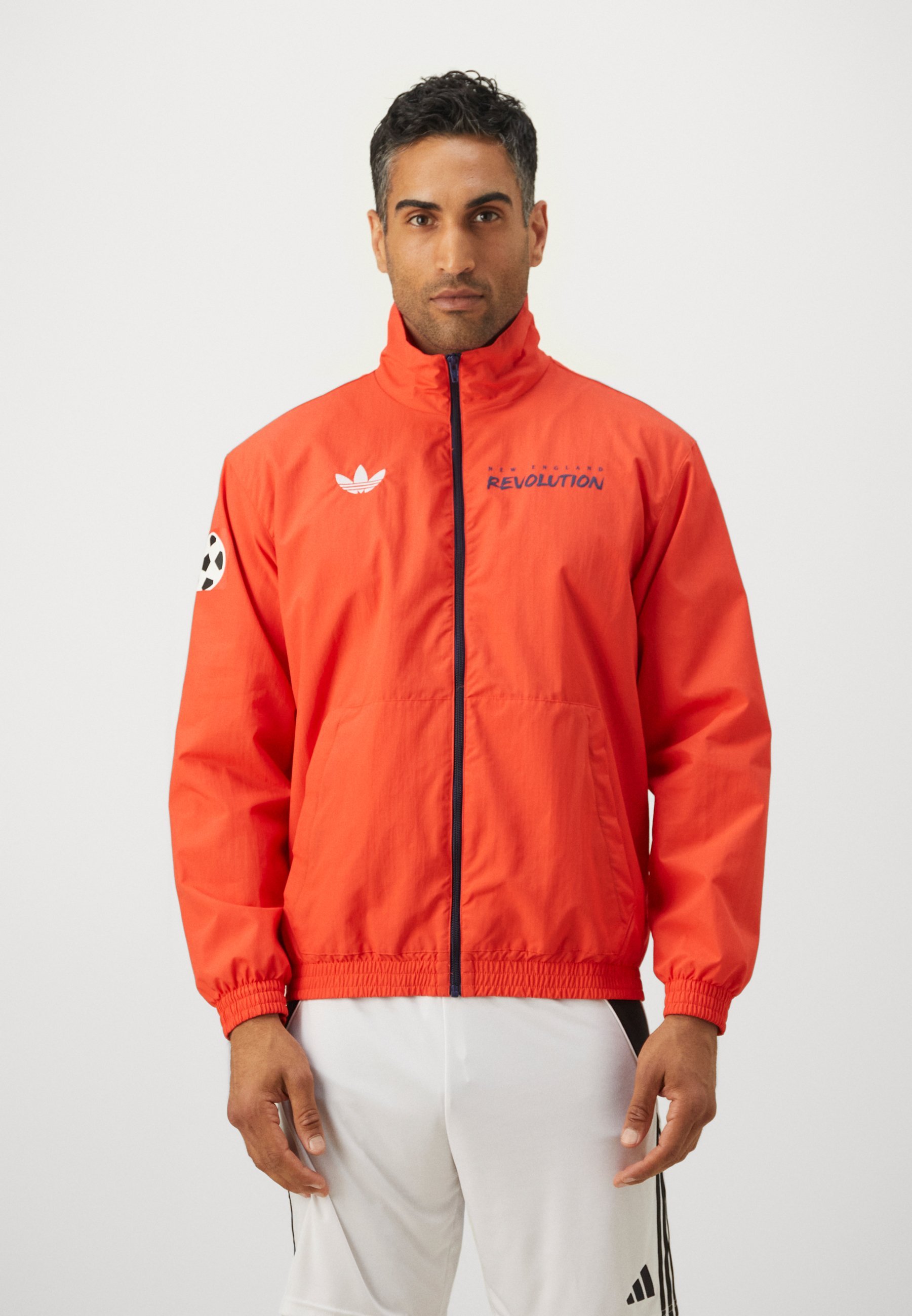 Jaqueta adidas Originals NEW ENGLAND OG ANTHEM - Uniforme da seleção nacional - vermelho vivo/branco