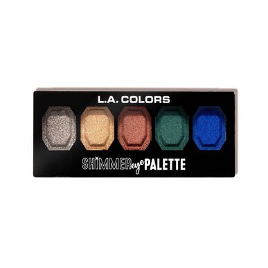 LA COLORS Shimmer Eye Palette Be Bright Eyeshadow Palette 11 gr 11 gr
