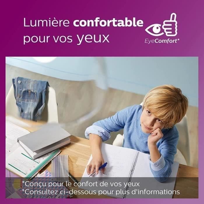 Philips, confezione da 6 lampadine LED E27 trasparenti da 60W, luce bianca calda