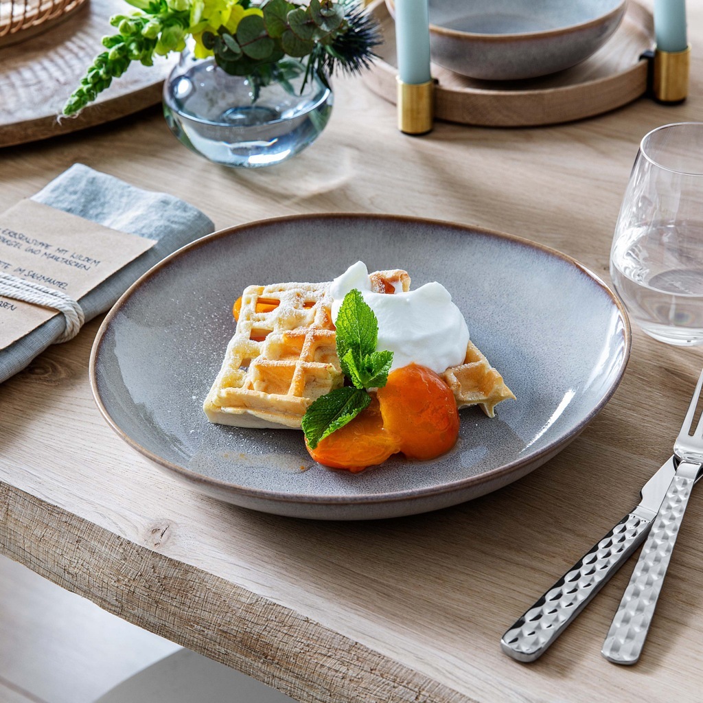 Villeroy & Boch bļoda, plakana, lava, bēša – 1 gab.