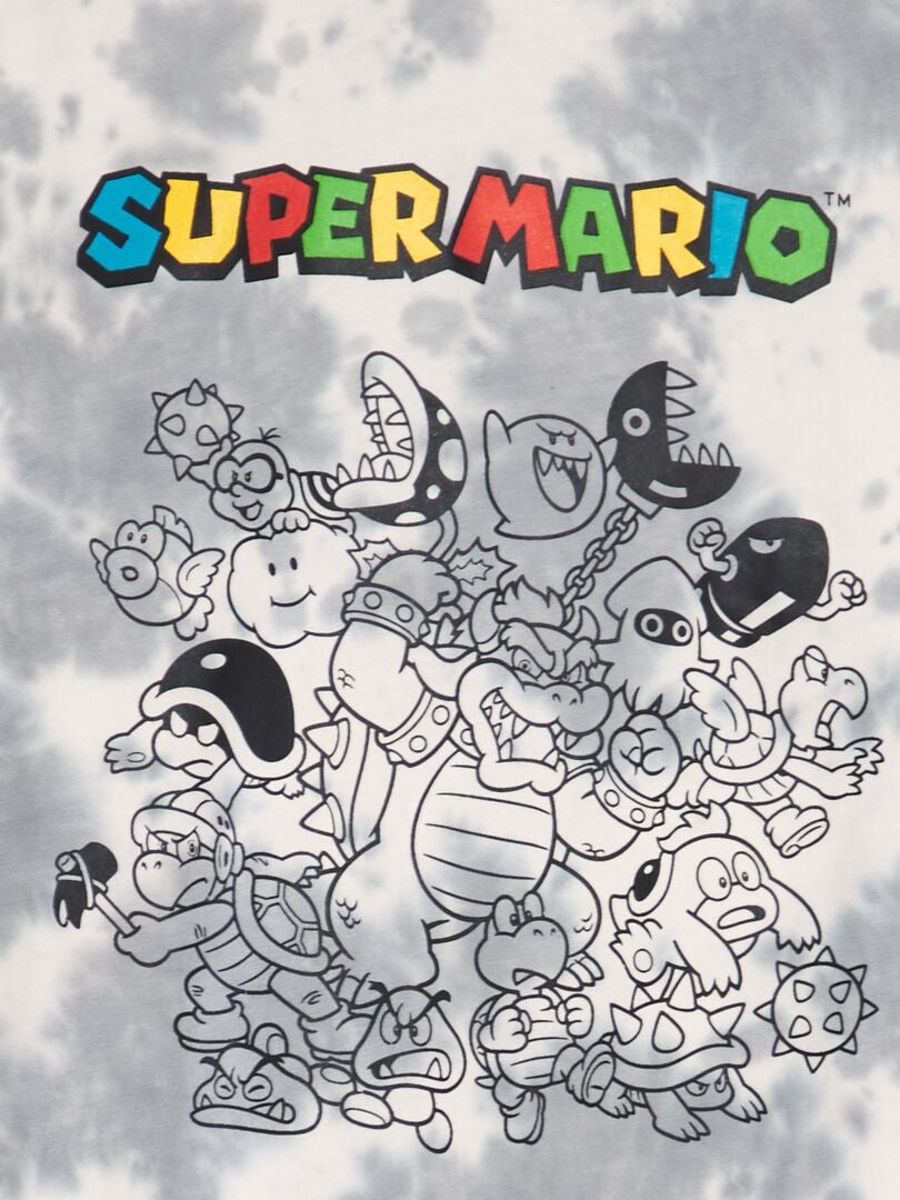 Koszulka bawełniana „Super Mario” – BIAŁA