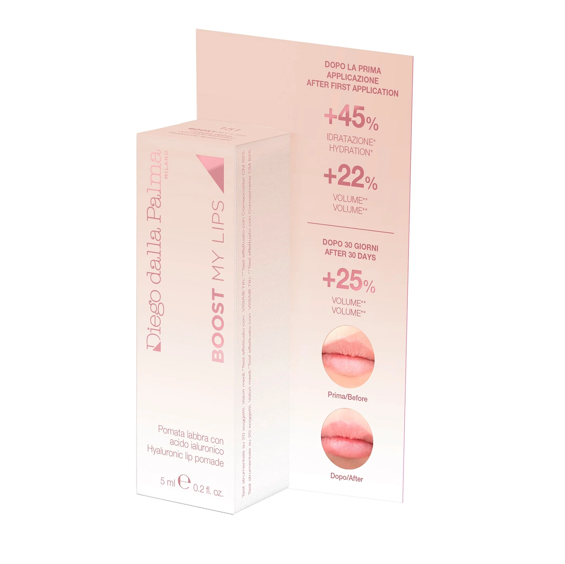 My Lips BOOST MY LIPS - Pomata labbra con acido ialuronico - Balsamo Labbra, Volumizzante Labbra
