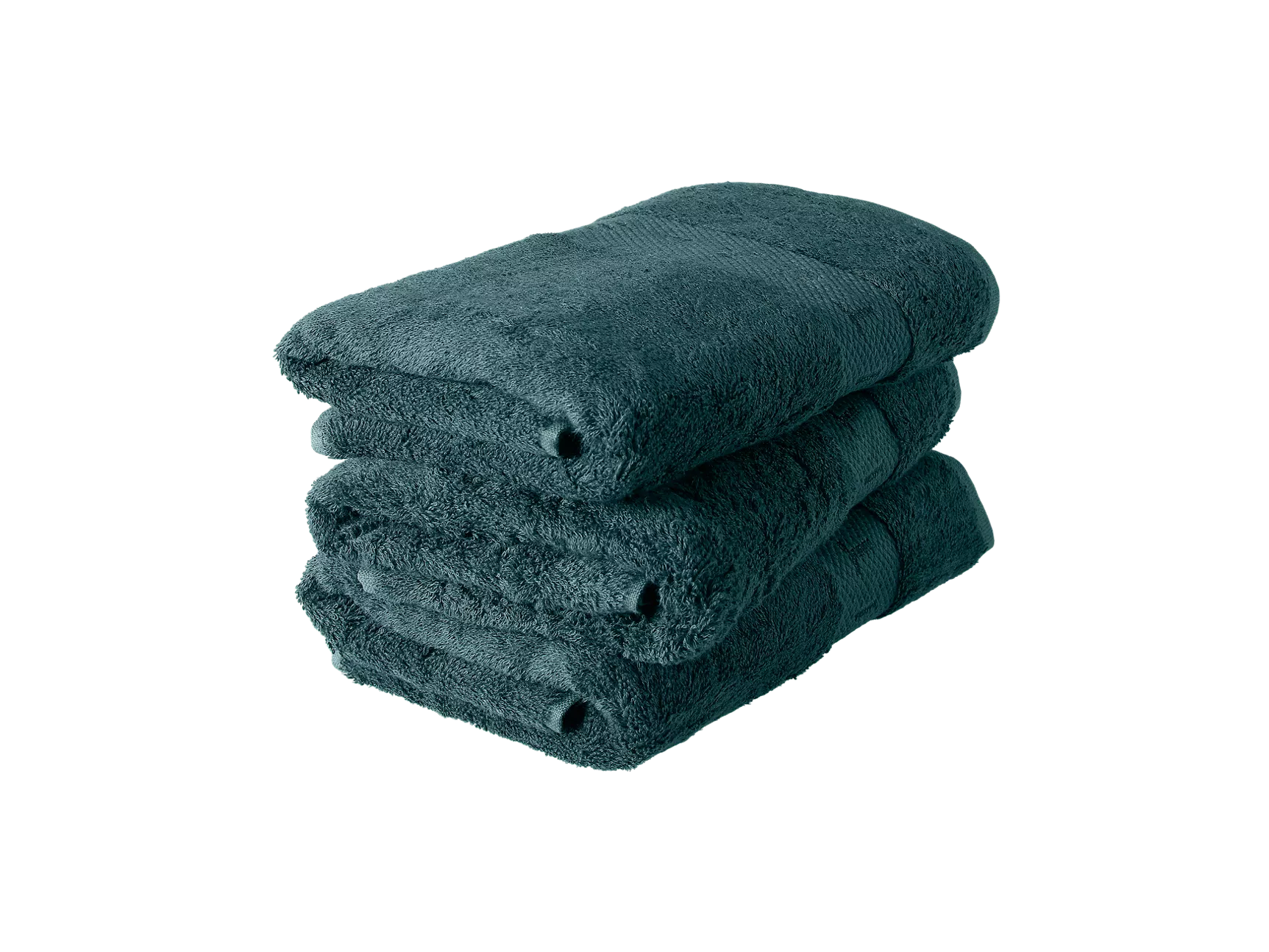 Toalla de mano de algodón supersuave 50x100cm Petróleo